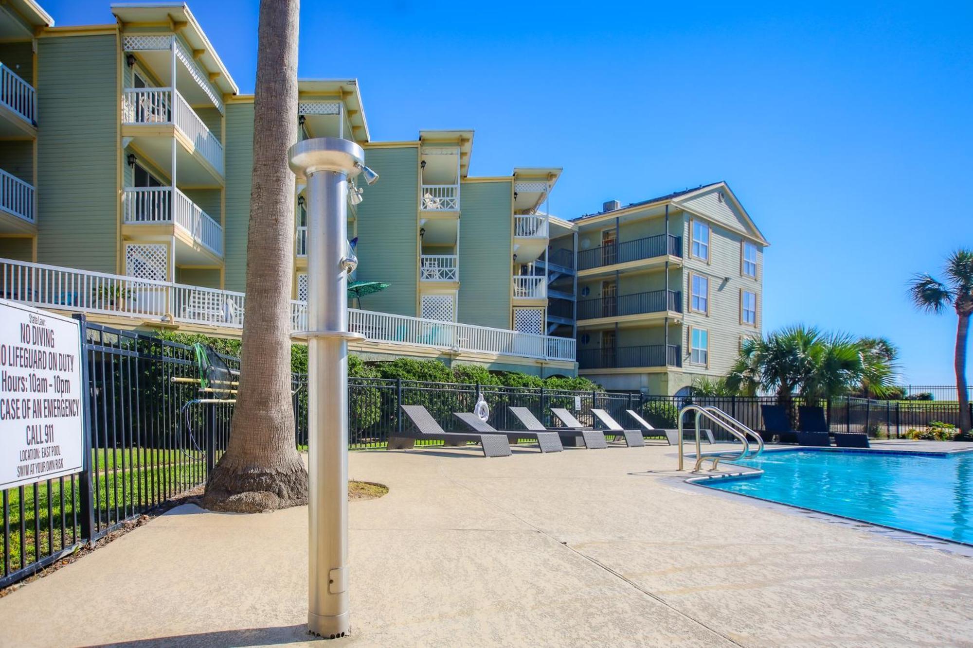 Sea-Renity Heated Pools Steps To The Beach Galveston Eksteriør bilde