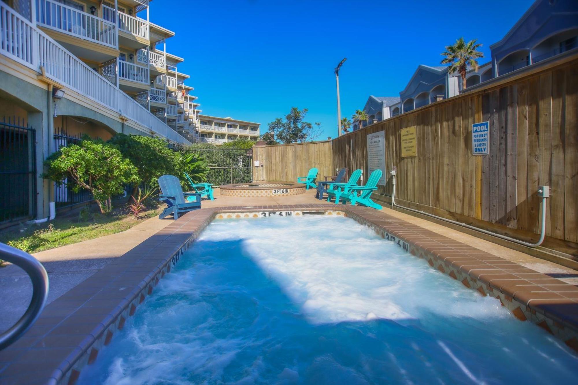 Sea-Renity Heated Pools Steps To The Beach Galveston Eksteriør bilde